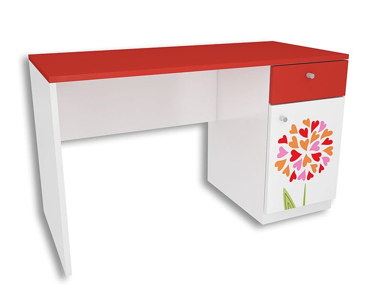 MTM Flowers Desk A with graphics