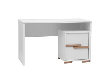 Pinio Snap Schreibtisch mit Container / Weiß