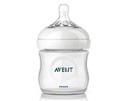 Avent - bottle 125ml 0% BPA Natural - Click Image to Close