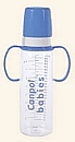 Canpol butelka 250 ml z uchwytem / mix kolorów - Kliknij na obrazek aby go zamknąć