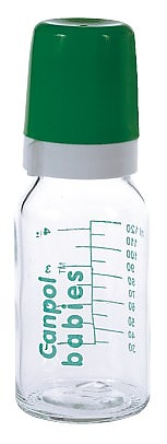 Canpol Bottle 120 ml glass / mixed
