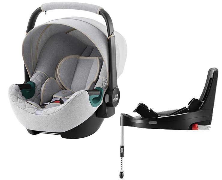 Britax ROMER Baby-Safe 3 i-Size Nordic Grey + baza isofix Flex iSense  (0-13kg) 2022 / KURIER GRATIS [id33054] - 2379 zł : Dino Sklep, wózki  dziecięce - foteliki samochodowe - meble dla dzieci