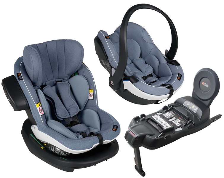 3in1 car seat (BeSafe iZi Go Modular X1 (0-13 kg) + iZi Modular X1 I-Size (0-18 kg) + isofix base) 2022