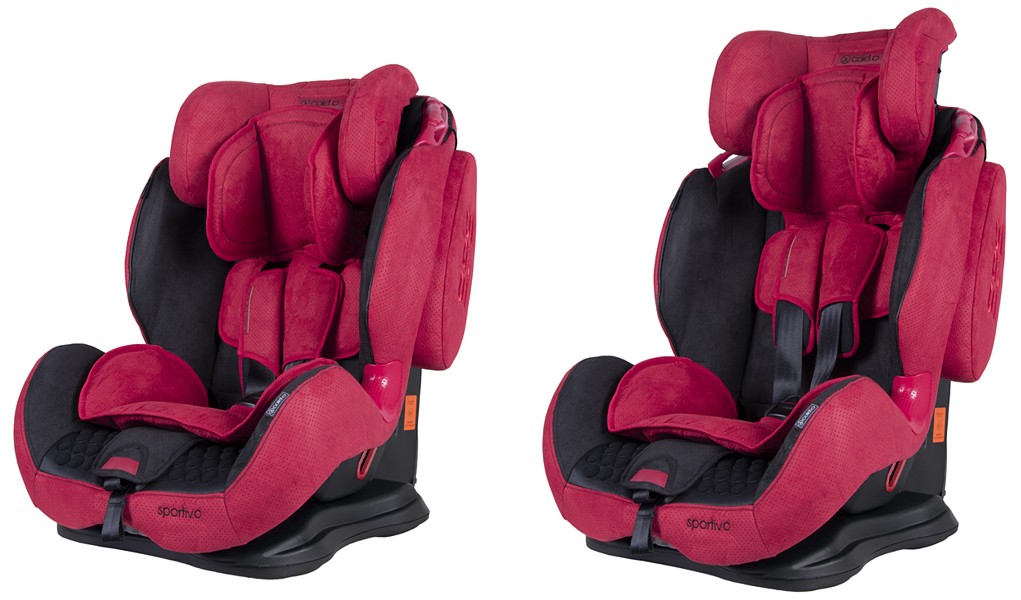 Promotion! Coletto Sportivo Isofix (9-36 kg) 2023/2024 RED