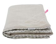 VERKAUF! Motherhood Decke aus Velours-Baumwolle Versand - Beige 24h - zum Schließen ins Bild klicken