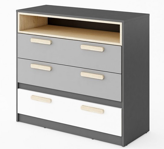 Lenart Pok chest with 3 drawers PO-08