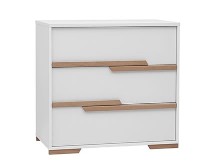 Pinio Snap chest with changing table white