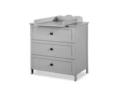 Klupś Radek III / Oliver chest with changing table grey