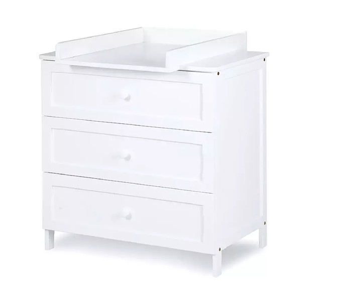Klupś Radek bis Chest of drawers with changing table / white