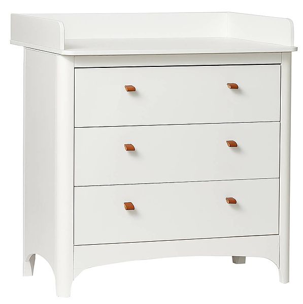 Leander Classic chest of drawers with changing table white