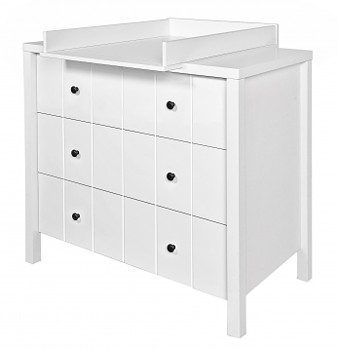 Novelies Allpin chest of drawers with changing table / colour white