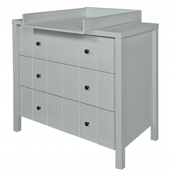 Novelies Allpin chest of drawers with changing table / colour grey
