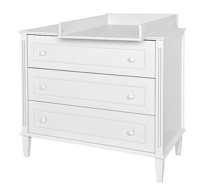 Novelies Bianka chest of drawers with changing table / colour white