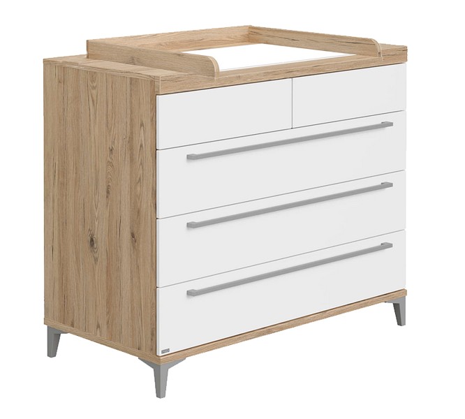 Paidi Remo chest of drawers with changing table solid wood