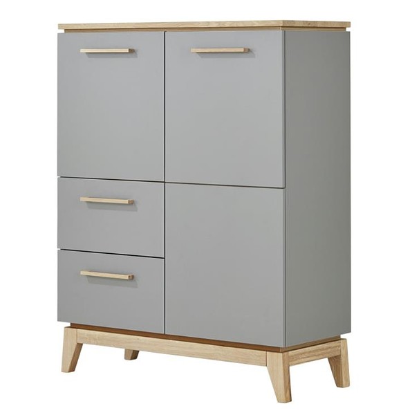 Paidi Sten high chest of drawers solid wood