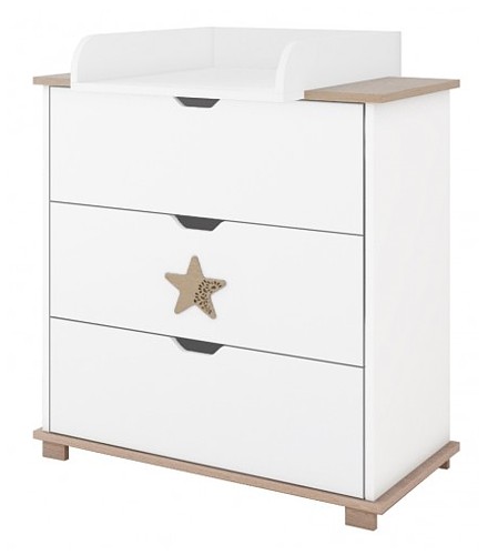 Pinewood Star chest of drawers + changing table