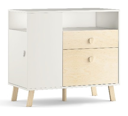 Timoore Magi 2 door chest with drawer