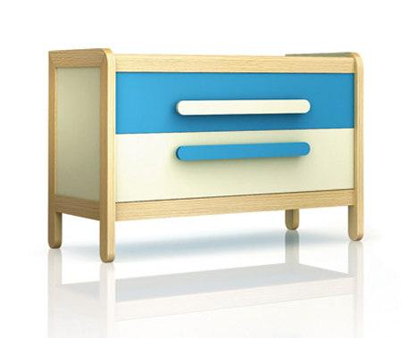 Timoore Simple chest with 2 drawers
