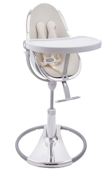 Bloom Fresco Chrome baby high chair (frame + insert start kit) silver metallic 2023 FREE DELIVERY