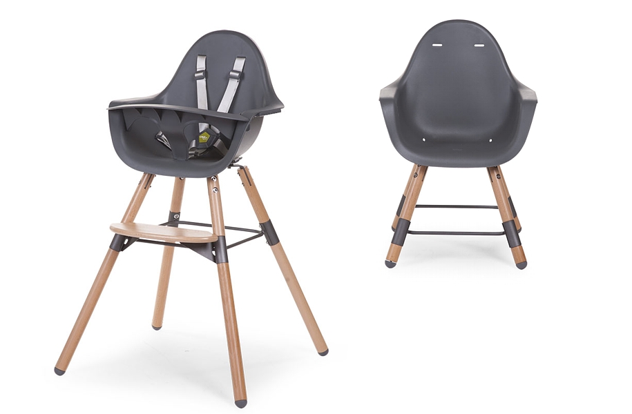 Childhome Evolu 2 Baby high chair 2022/2023 Naural Anthracite