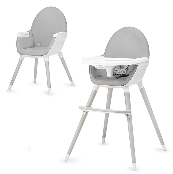 Kinderkraft Fini Baby feeding high chair 2in1 (grey legs grey ) 2022/2023