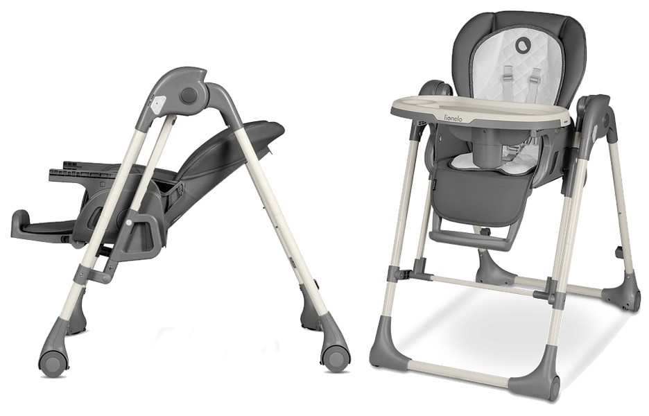 Lionelo Laurice 2-in-1 high chair with rocking function 2023