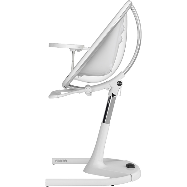 SPECIAL Mima Moon 2G Baby high chair (white frame + footrest) FREE DELIVERY