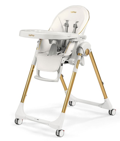 Peg-Perego Prima Pappa Follow Me Special Edition Baby high chair GOLD 2022/2023