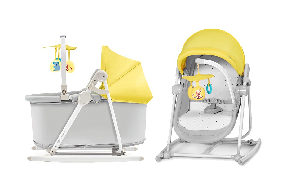 Kinderkraft Unimo UP Bouncer/baby high chair/crib 5in1 2022/2023