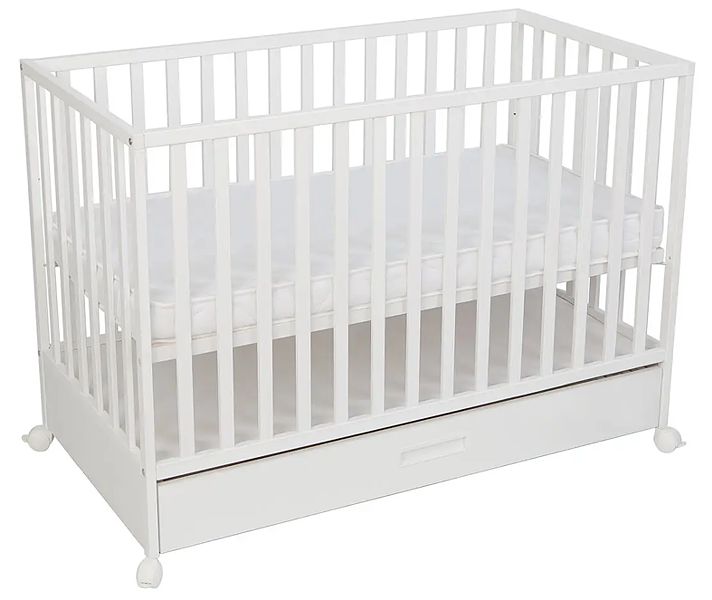 ATB LUX crib 120×60 with drawer and casters