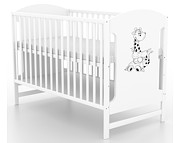 Skrzat Miki Łóżeczko niemowlęce 120x60 - Kliknij na obrazek aby go zamknąć