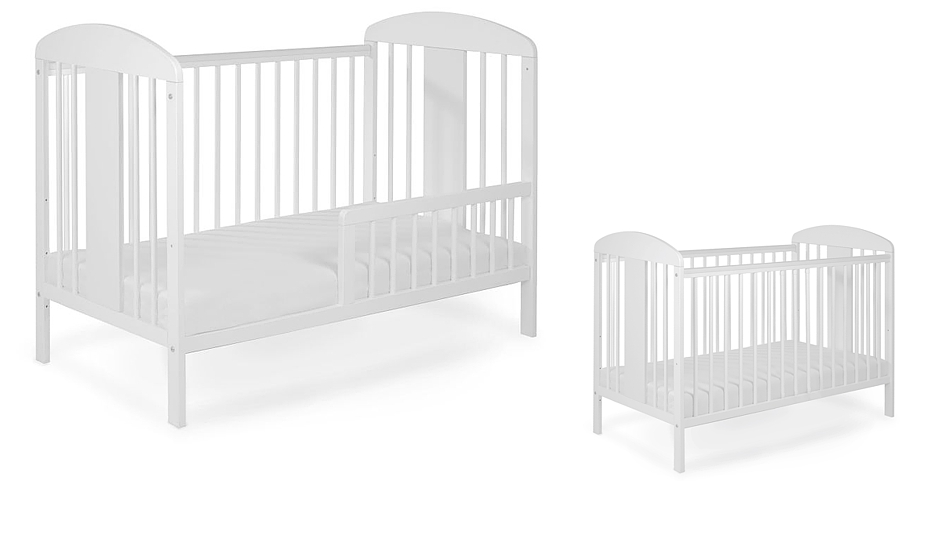 Tomi 23 cot/couch 120x60 with railing / white