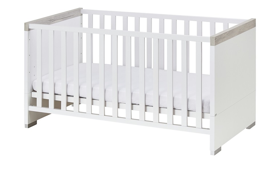 Paidi Kira Baby crib 140x70 with frame AIRWELL Comfort solid wood