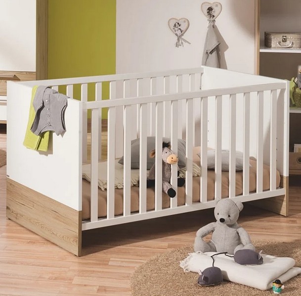 Paidi Remo Baby crib 140x70 with frame AIRWELL Comfort solid wood (1133844)