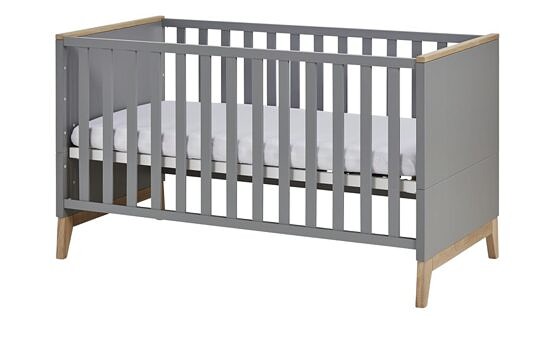 Paidi Sten Baby crib 140x70 with frame AIRWELL Comfort solid wood
