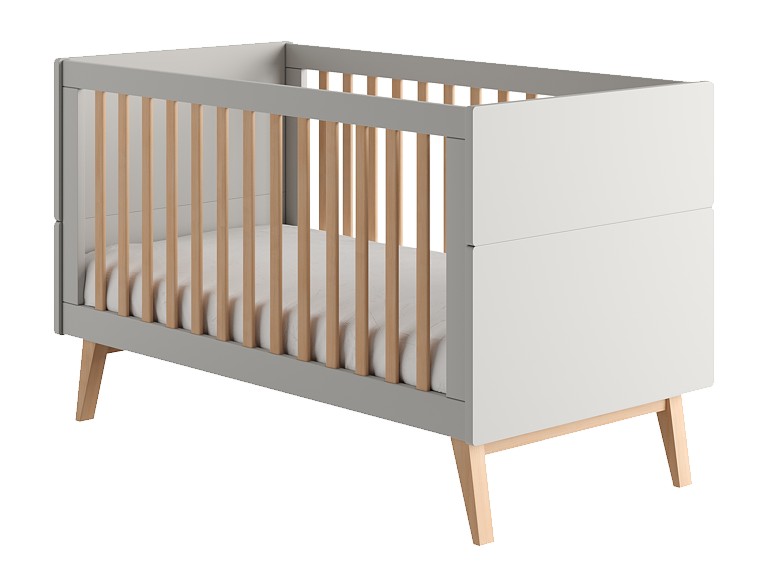 Pinio Swing crib/couch grey 140x70 cm