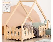 Adeko Kids Diego łóżko dziecięce domek (wybór rozmiaru od 80x140cm do 80x200cm) - Kliknij na obrazek aby go zamknąć