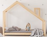 Adeko Kids Mila DMS łóżko dziecięce domek (wybór rozmiaru od 90x140cm do 90x200cm) - Kliknij na obrazek aby go zamknąć