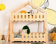 Adeko Kids Kaiko B łóżko piętrowe (wybór rozmiaru od 90x140cm do 90x200cm) - Kliknij na obrazek aby go zamknąć