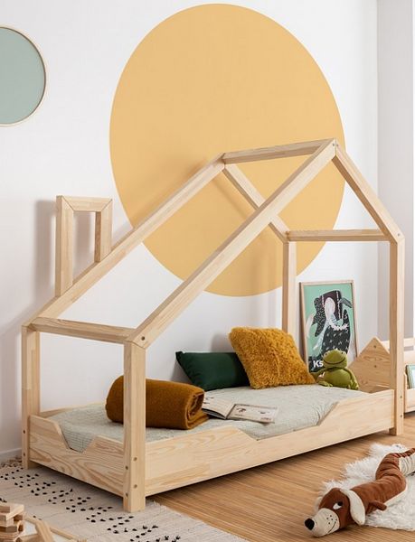 Adeko Kids Luna B łóżko dziecięce domek (wybór rozmiaru od 90x140cm do 90x200cm)