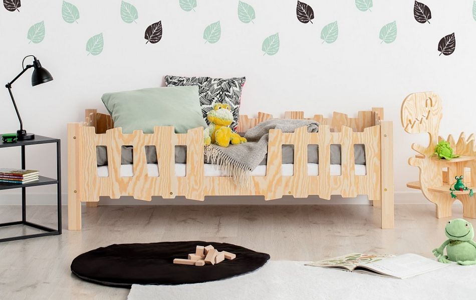 Adeko Kids Pikko S łóżko/tapczanik (wybór rozmiaru od 70x140cm do 70x180cm)