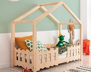 Adeko Kids Selo S łóżko dziecięce domek (wybór rozmiaru od 70x140cm do 70x180cm) - Kliknij na obrazek aby go zamknąć