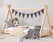 Adeko Kids TP łóżko dziecięce domek (wybór rozmiaru od 80x140cm do 80x200cm) - Kliknij na obrazek aby go zamknąć