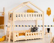 Adeko Kids Zippo B łóżko piętrowe (wybór rozmiaru od 80x140cm do 80x200cm) - Kliknij na obrazek aby go zamknąć