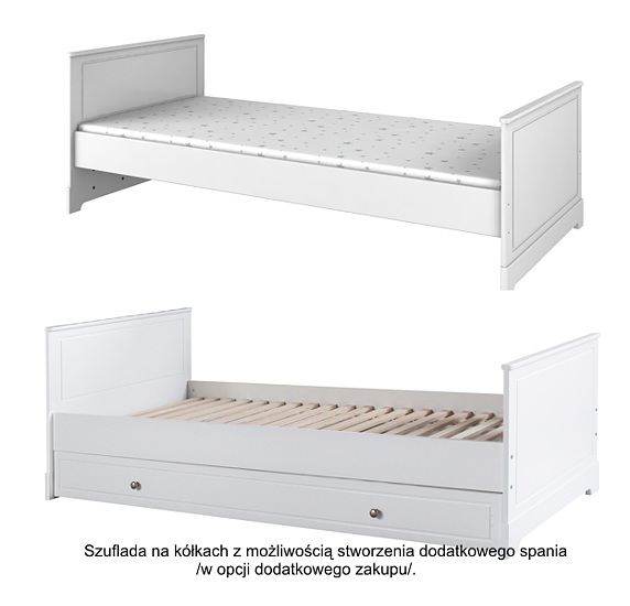 Bellamy Marylou cot convertible to junior bed 200x90cm