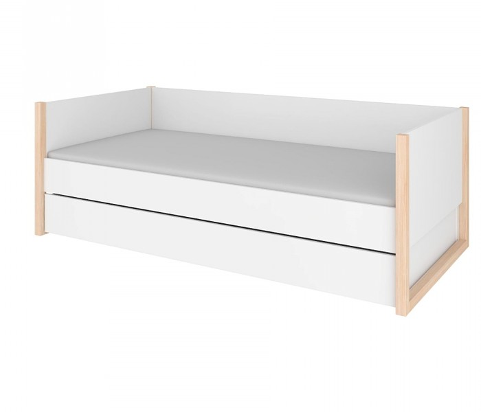 Bellamy Pinette teen bed 200x90 cm with drawer white