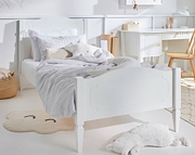 Bellamy Royal łóżko młodzieżowe 200x90 cm Timeless white / 2% taniej przy przedpłacie