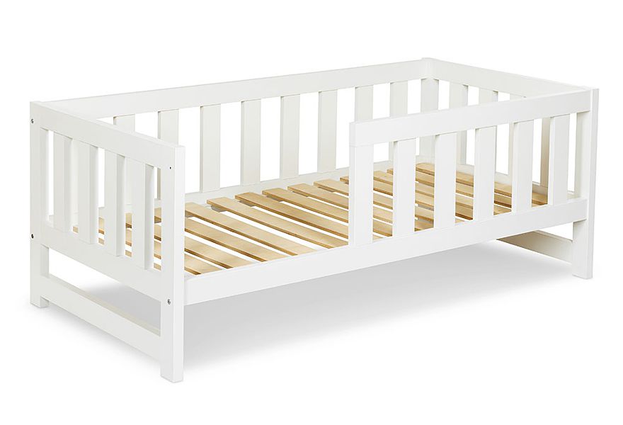 LittleSky by Klupś Amelia youth cot with railing 160x80cm / white
