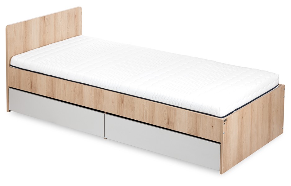 Klupś Dalia Buk-Popiel youth bed with drawer 200x90