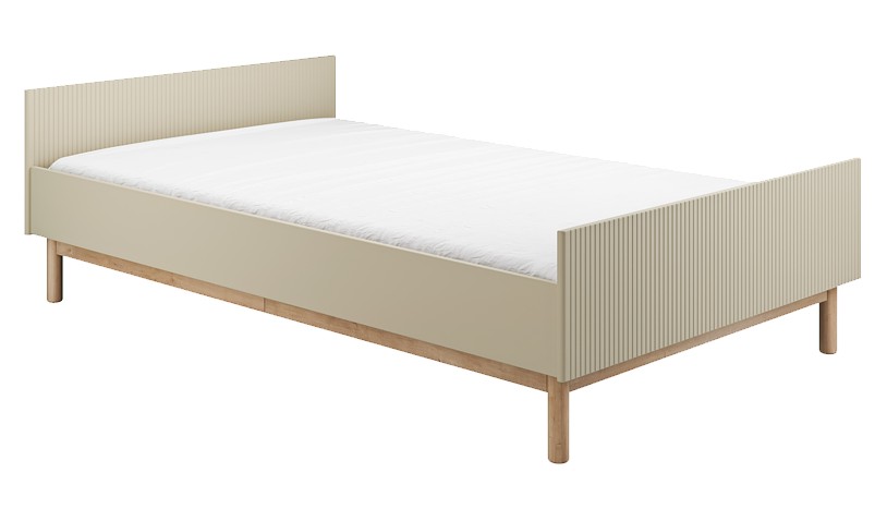 Pinio Miloo youth bed 200x120cm champagne